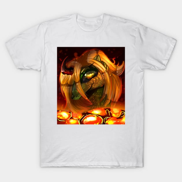 Magma T-Shirt by rocioam7